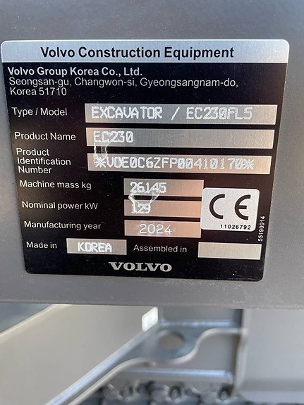 Volvo EC 230 FL 6 of 8