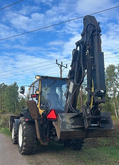 Valmet 6000 traktorgrävare 5 of 12