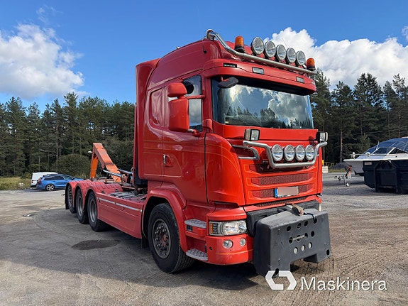 Lastväxlare Scania R520 Tridem Plogutrustad 3 of 27