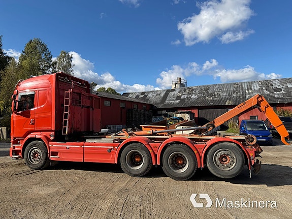 Lastväxlare Scania R520 Tridem Plogutrustad 9 of 27