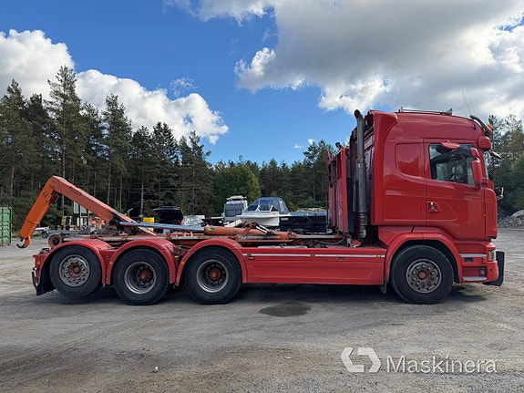 Lastväxlare Scania R520 Tridem Plogutrustad 4 of 27