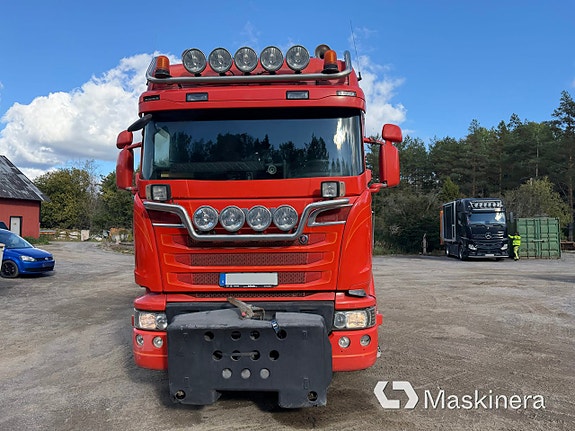 Lastväxlare Scania R520 Tridem Plogutrustad 2 of 27