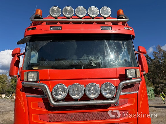 Lastväxlare Scania R520 Tridem Plogutrustad 17 of 27