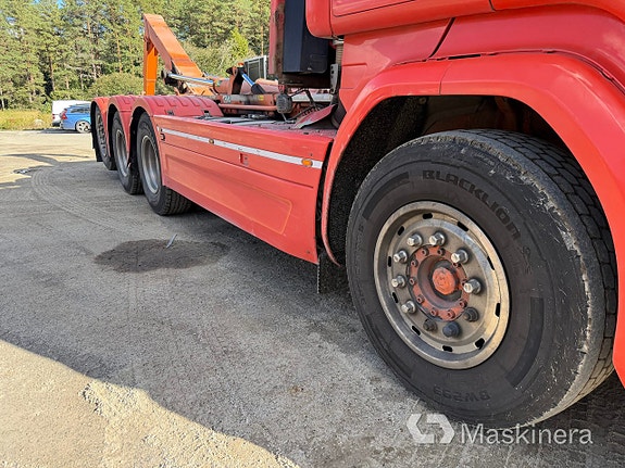 Lastväxlare Scania R520 Tridem Plogutrustad 21 of 27