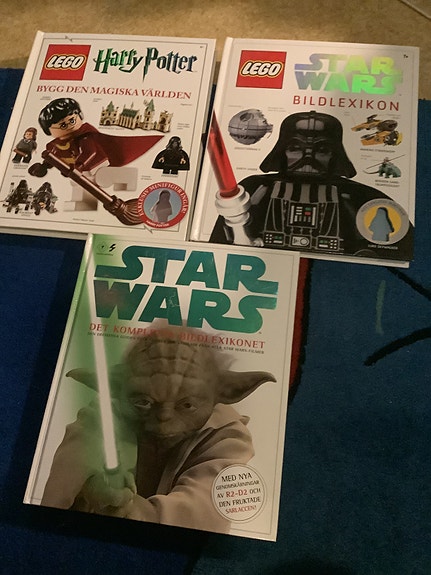 Lego star wars & Harry Potter lexikon och star wars bildlexikon