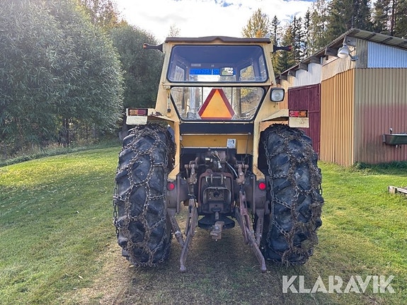 Traktor Valmet 702 med lastare & snöslunga 5 of 6