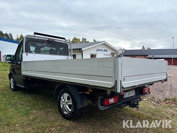 Flakbil Ford Transit 4WD med tippflak 3 of 6