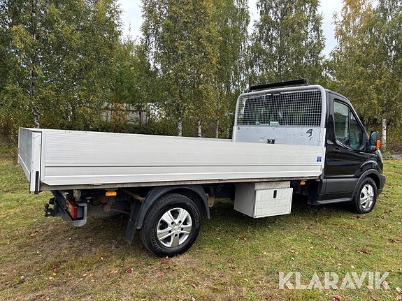 Flakbil Ford Transit 4WD med tippflak 5 of 6