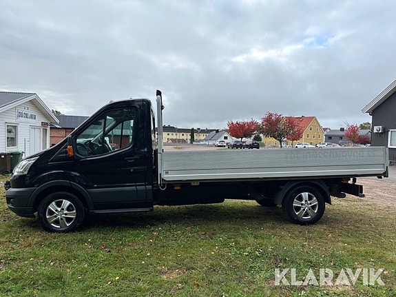 Flakbil Ford Transit 4WD med tippflak 2 of 6