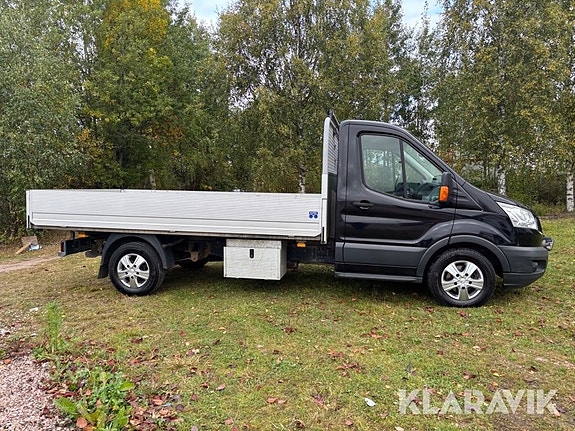 Flakbil Ford Transit 4WD med tippflak 6 of 6