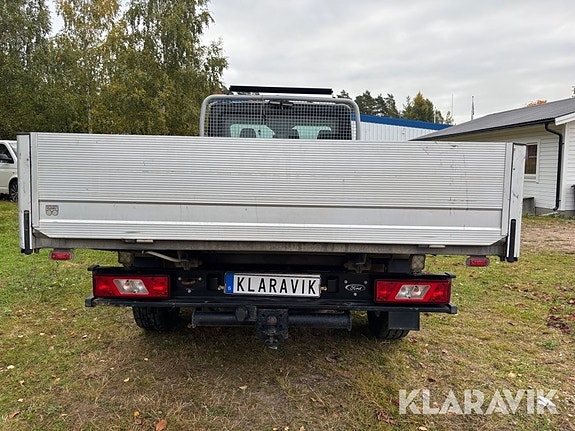 Flakbil Ford Transit 4WD med tippflak 4 of 6