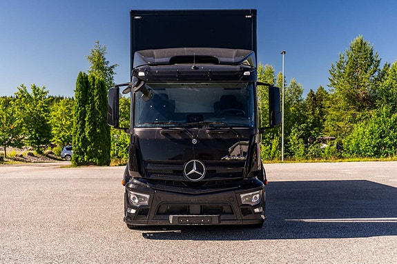 Mercedes Actros täckt biltransport 2 of 12