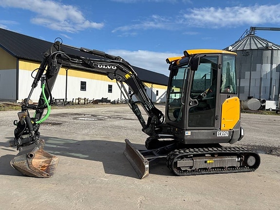 Volvo ECR35D minigrävare, sv-såld, rototilt, c-smörj 3 of 7