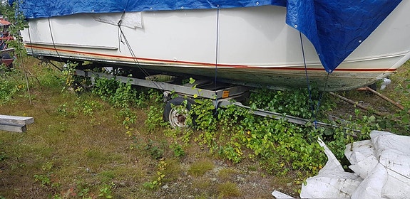 Alfa 24  med upptagningsvagn 3 of 4