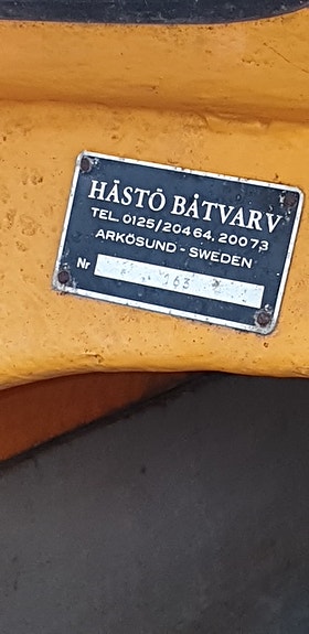 Hydrokopter Arkösund nr 163 – fint skick, nytt kapell och trailer 3 of 6