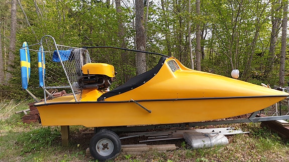 Hydrokopter Arkösund nr 163 – fint skick, nytt kapell och trailer 2 of 6