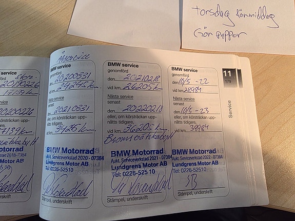 BMW Motorrad R 1200 GS Adventure Fullservad på Bmw Fin 9 of 11