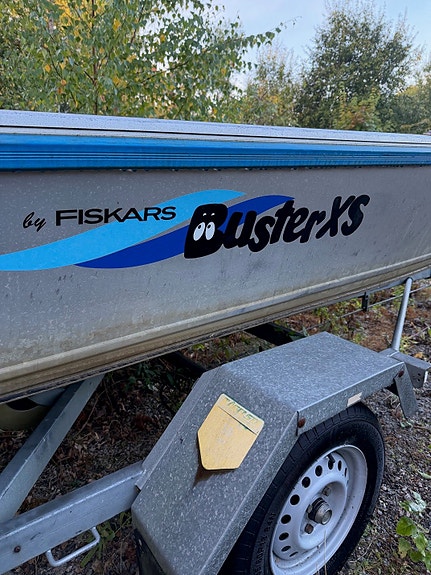 Buster XS aluminiumbåt med 15HK Yamaha inkl. 80-trailer. 4 of 6