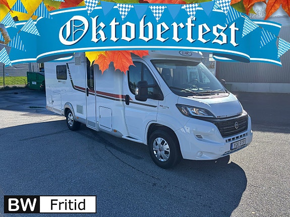 LMC Cruiser Comfort T712 Låga långbäddar - Automat - Separat dusch - Rymlig