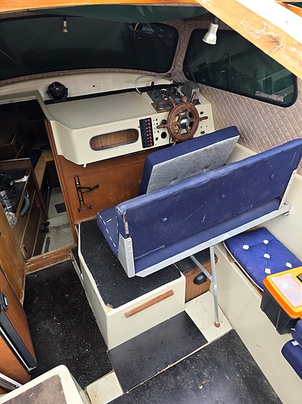 Albin 25 De Luxe 1978 ”Kickan” – MD17D, båtkärra ingår – byten möjliga 30 of 30