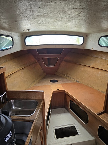 Albin 25 De Luxe 1978 ”Kickan” – MD17D, båtkärra ingår – byten möjliga 24 of 30