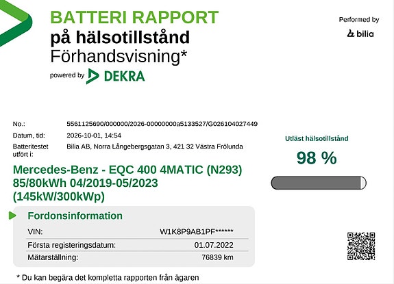 Mercedes-Benz EQC400 22 of 22