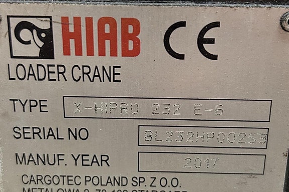 HIAB X-HIPRO 232E-6/BL232HP00253 5 of 21