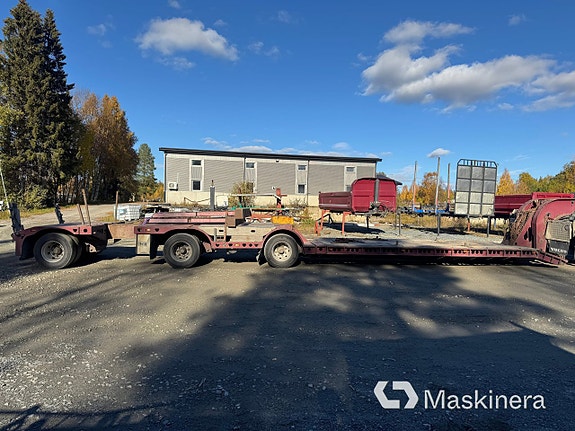 Maskintrailerekipage Volvo 750 med Vang trailer 7 of 27