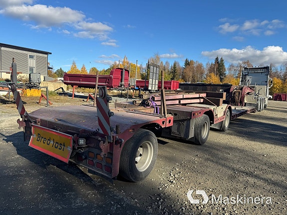 Maskintrailerekipage Volvo 750 med Vang trailer 6 of 27