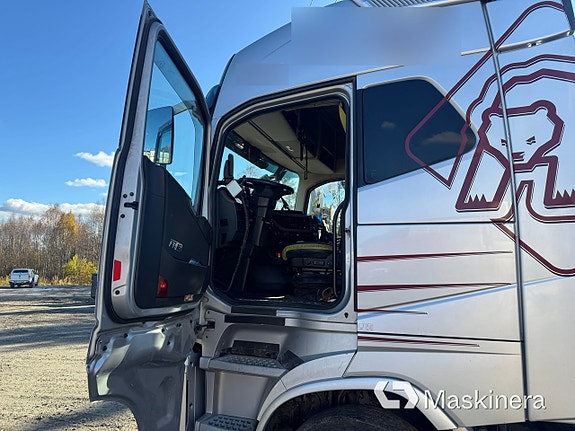 Maskintrailerekipage Volvo 750 med Vang trailer 11 of 27