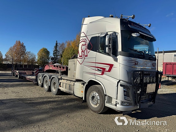 Maskintrailerekipage Volvo 750 med Vang trailer 9 of 27