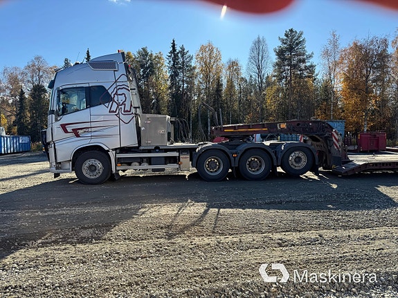 Maskintrailerekipage Volvo 750 med Vang trailer 2 of 27