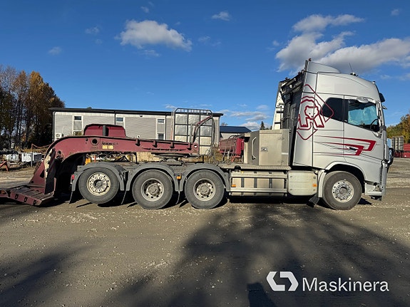 Maskintrailerekipage Volvo 750 med Vang trailer 8 of 27