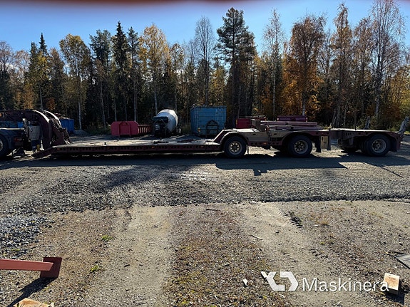 Maskintrailerekipage Volvo 750 med Vang trailer 3 of 27