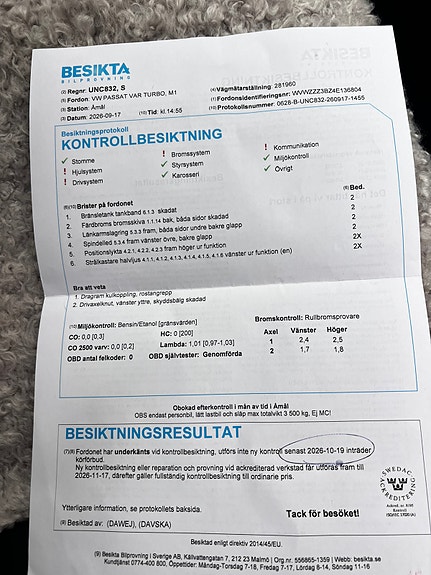 Volkswagen Passat 10 of 10