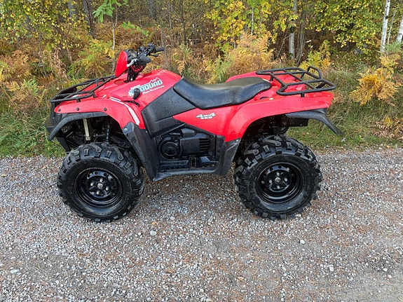 Suzuki Kingquad / Vinsch / Snöblad / Frakt / Finans