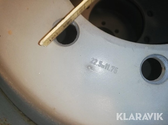 Hjul till weycor Michelin 385/65R22.5 nav 22. 4 of 6
