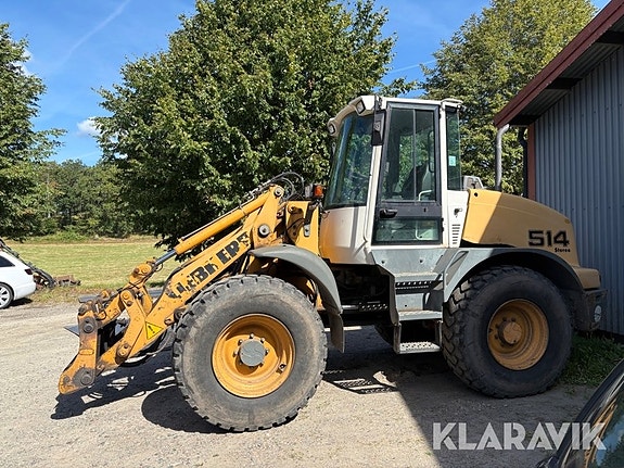 Hjullastare Libherr L 514 stereo med fyrhjuls 2 of 6