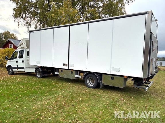 Lätt lastbil Iveco Daily 40C18 med släp Veldh 5 of 6