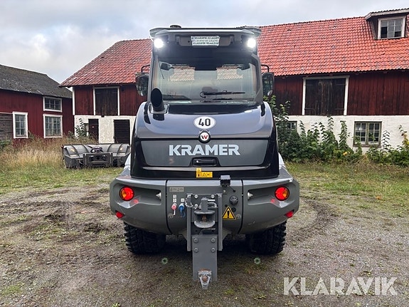 Hjullastare Kramer KL 43.8 med flera redskap 5 of 6