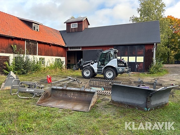 Hjullastare Kramer KL 43.8 med flera redskap 2 of 6