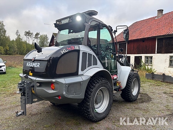 Hjullastare Kramer KL 43.8 med flera redskap 6 of 6