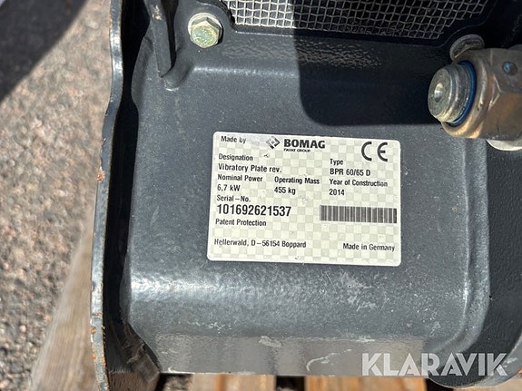 Markvibrator Bomag BPR 60/65 D 6 of 6