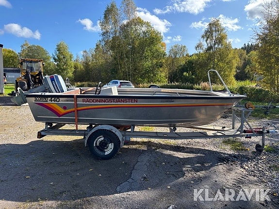 Båt Scorpion 440 35hk med trailer 80km/h 6 of 6