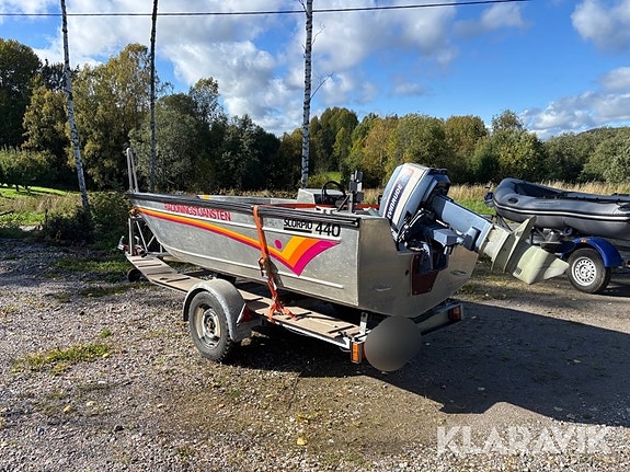Båt Scorpion 440 35hk med trailer 80km/h 3 of 6