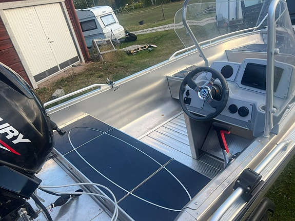 Linder Sportsman 445 Max 2021 + Mercury 25 hk + Fogelsta trailer 3 of 5
