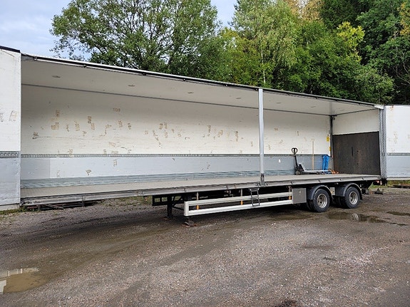 HFR 2-axlig Trailer öppningsbar sida bak-gavellyft 5 of 5