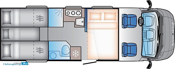 Sun Living S 75 SL Ford 165hk  *  B-körkort * Truma Diesel * Aut * 5 Bältade platser RÄNTEKAMPANJ 3.95% 24 of 24
