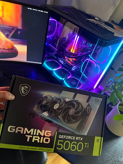 MSI GeForce RTX 5060 Ti Gaming Trio 8GB grafikkort