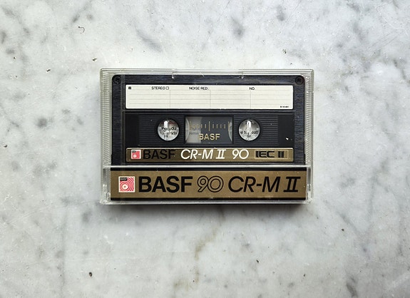 #Blockethöst, BASF CR-M II 90 Kassettband